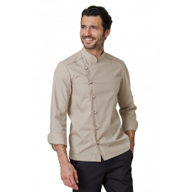 Giacca cuoco uomo beige Gabriel