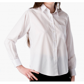 Camicia donna bianca manica lunga