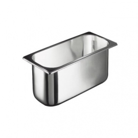 Vaschetta gelato inox 36x16,5x17 lt.7,5