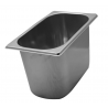 Vaschetta gelateria inox 26,5x16x17h lt.5