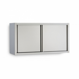 Pensile inox con ante scorrevoli 160x40x60